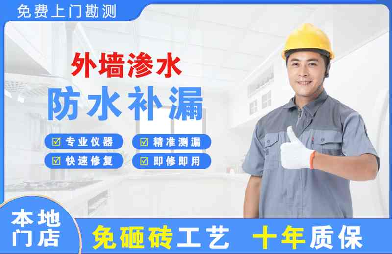 城西外墙渗水维修